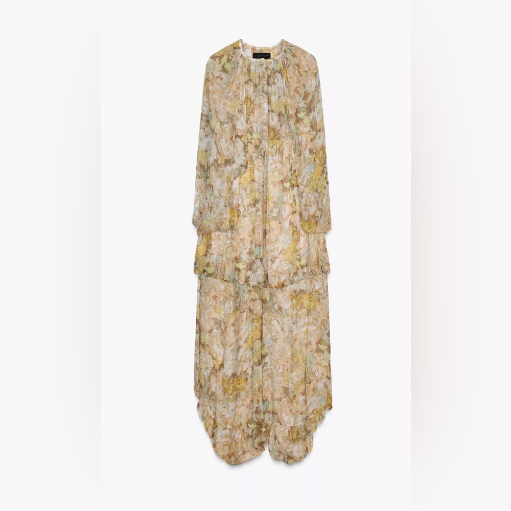 Zara Multicolor Dress size XS NWOT - Picture 4 of 8